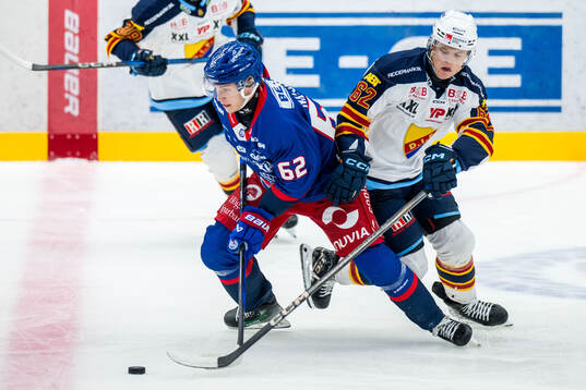 Oskarshamns Felix Nilsson och Djurgårdens Hampus Larsson