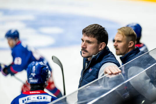 Oskarshamns tränare Björn Karlsson och