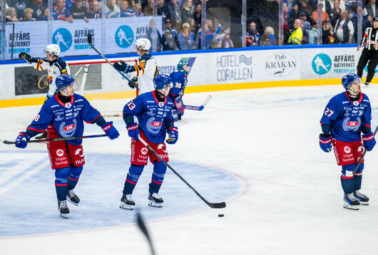 Oskarshamns Axel Landén, Ludvig Östman och Nolan Walker
