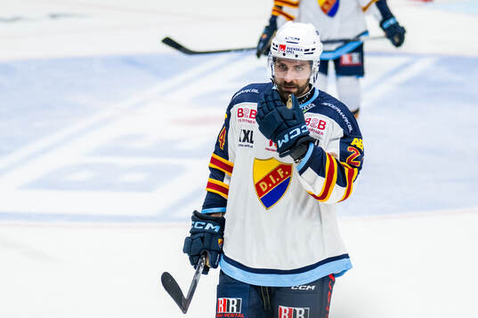 Djurgårdens Ludvig Rensfeldt deppar