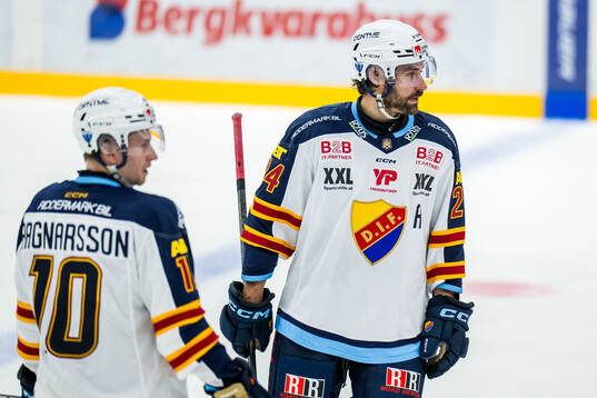 Djurgårdens Jakob Ragnarsson deppar och Ludvig Rensfeldt