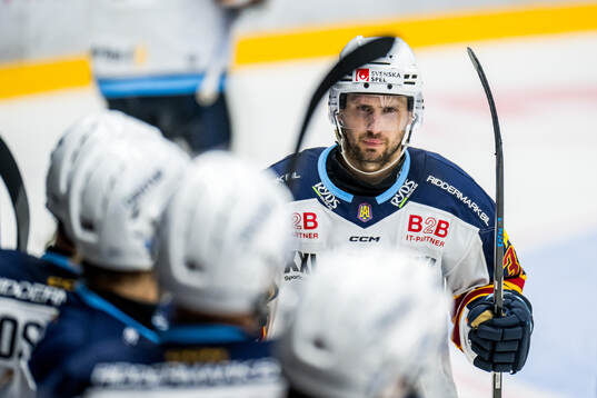 Djurgårdens Marcus Krüger jublar
