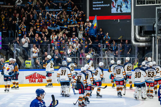 Djurgården spelare jublar