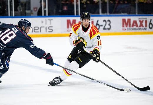 Linköpings Remi Elie och Brynäs Miks Indrasis