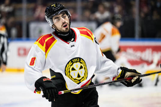 Brynäs Bobby Trivigno deppar