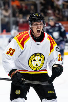 Brynäs Jakob Silfverberg jublar
