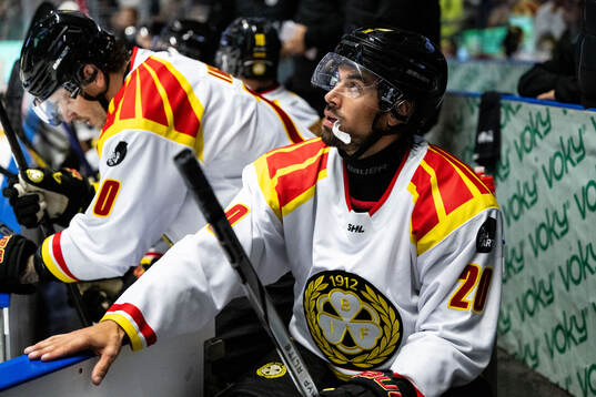 Brynäs Tyler Vesel deppar