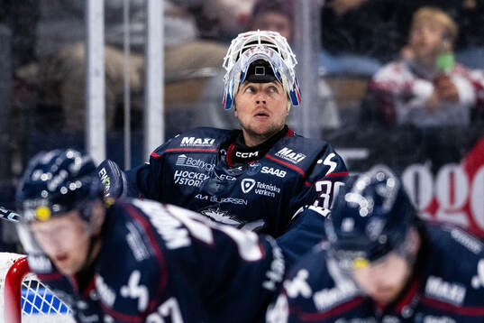 Linköpings målvakt Christian Heljanko