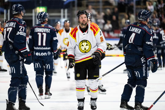 Brynäs Simon Bertilsson deppar