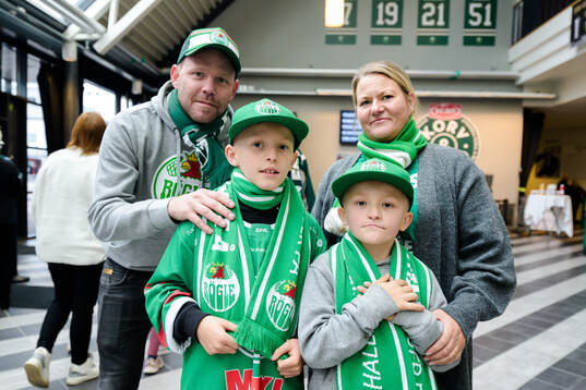 under ishockeymatchen i SHL mellan Färjestad och Rögle
