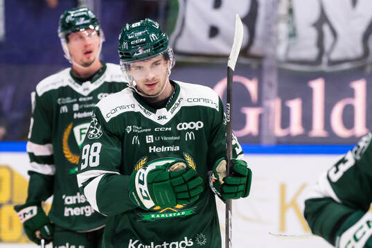 Färjestads Marian Studenic deppar