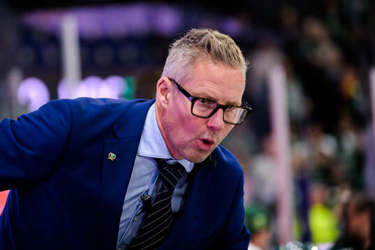 Färjestads assisterande tränare Johan Hedberg