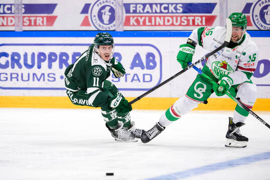 Färjestads Joakim Nygård och Rögles Lukas