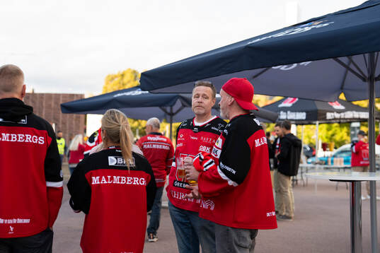 inför ishockeymatchen i SHL mellan Örebro och MoDo