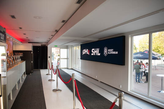 inför ishockeymatchen i SHL mellan Örebro och MoDo