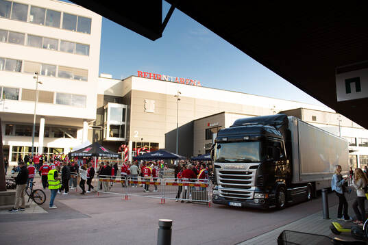 inför ishockeymatchen i SHL mellan Örebro och MoDo