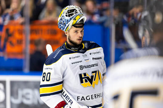 HV71s målvakt Frederik Dichow