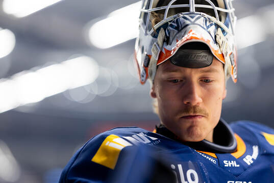 Växjös målvakt Emil Larmi