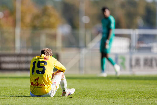 Falkenbergs Oliver Silverholt deppar