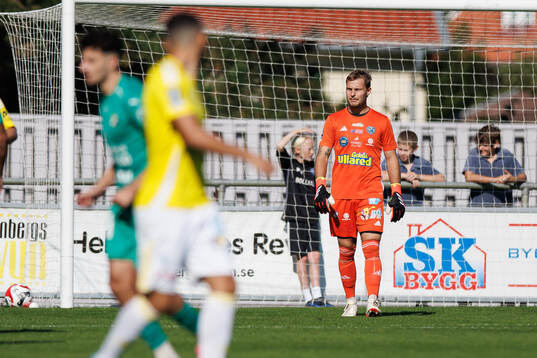 Falkenbergs målvakt Anton Andersson
