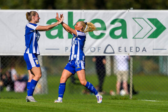 IFK Göteborgs Leia Molund jublar