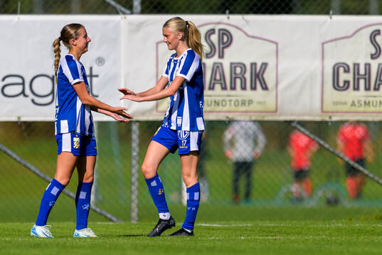 IFK Göteborgs Filippa Andersson jublar