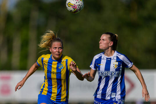 Eskilsminnes Johanna Olsson och IFK Göteborgs Marieka