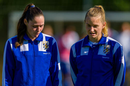 IFK Göteborgs Nathalie Andersson och Marieka Kramer