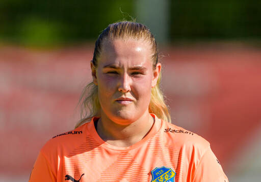 Eskilsminnes målvakt Matilda Magnusson Waldt