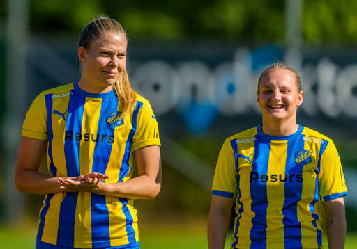 Eskilsminnes Johanna Olsson och Alma Bertilsson