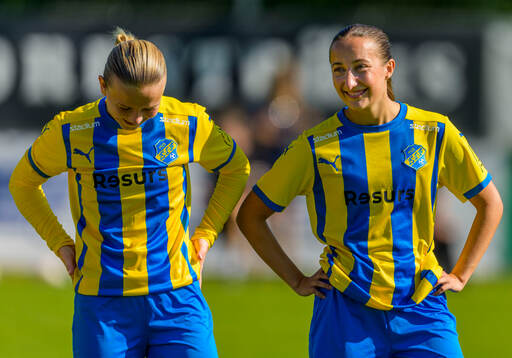 Eskilsminnes Johanna Lindblom och Tilde Olsson