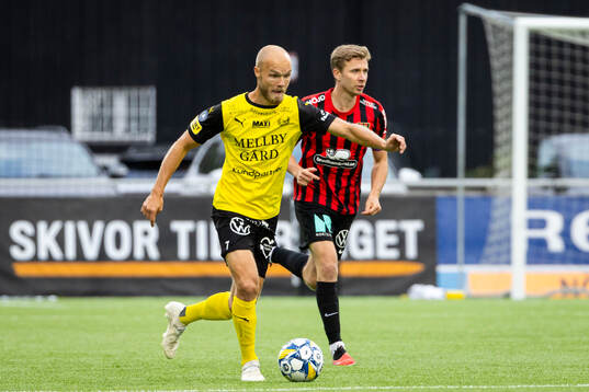 Mjällbys Viktor Gustafson och Brommapojkarnas Ludvig