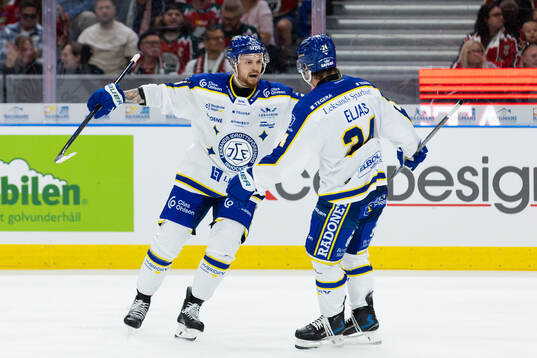 Leksands Lucas Elvenes jublar