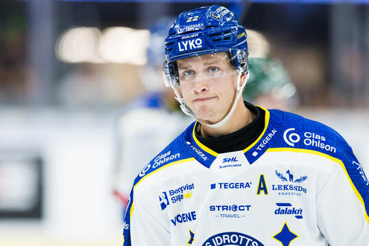 Leksands Lukas Vejdemo deppar