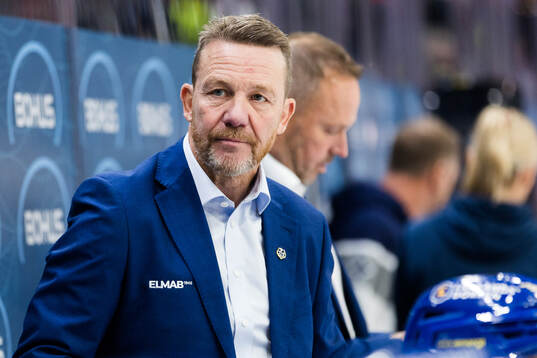 Leksands tränare Charles Berglund