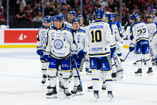 Leksands spelare deppar
