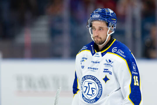 Leksands Max Veronneau deppar