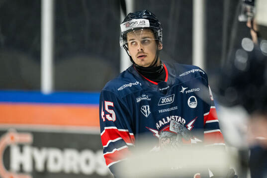 Halmstads William Gustafsson deppar