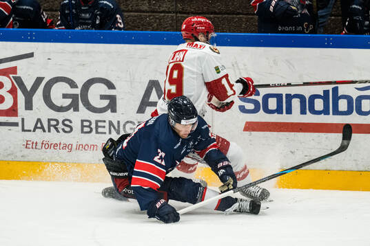 Halmstads Filip Persson och Troja/Ljungbys Viktor Olihn