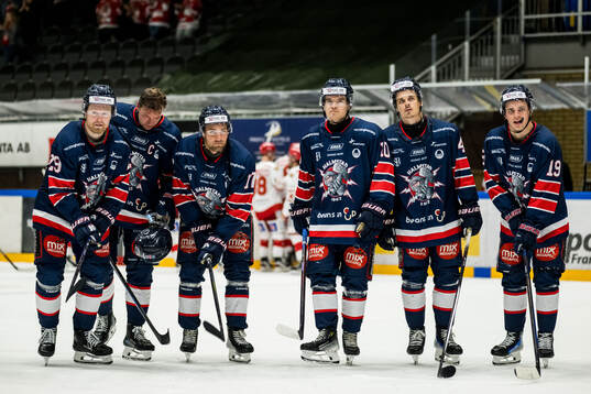 Halmstads Tom Johansson, Robin Dahse och Albin Blomberg