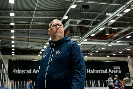 Halmstads tränare Jens Berggard