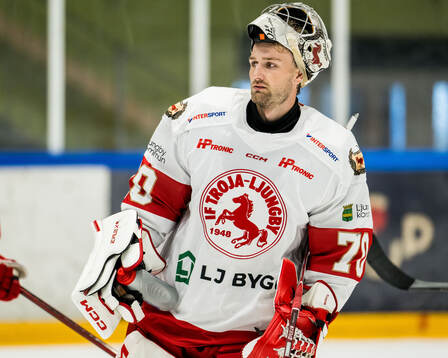 Troja/Ljungbys målvakt Jesper Eliasson
