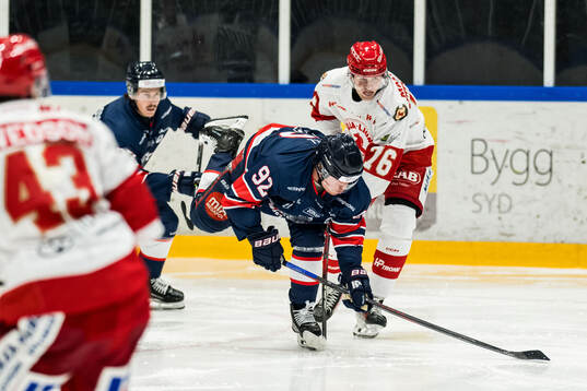 Halmstads Elias Dynell och Troja/Ljungbys Joel Wahlgren