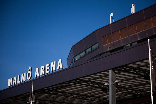 Exteriör Malmö Arena
