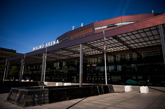 Exteriör Malmö Arena