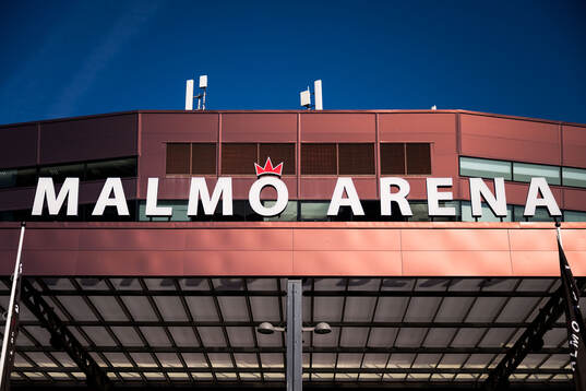 Exteriör Malmö Arena