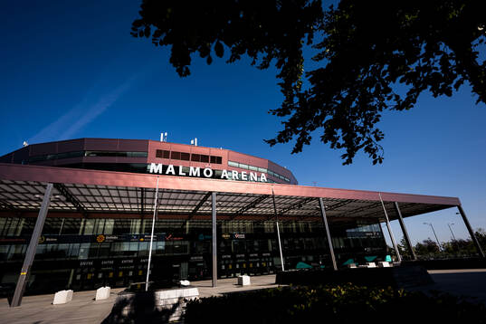 Exteriör Malmö Arena