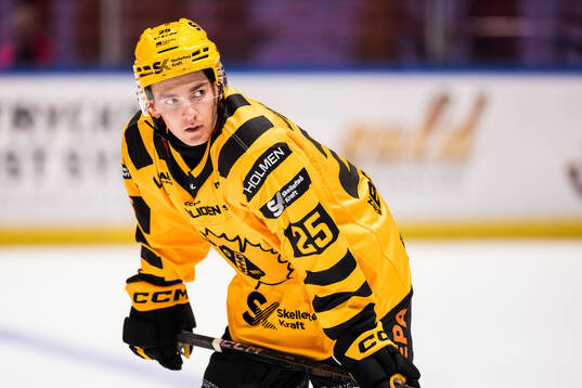Skellefteås Pontus Johansson deppar