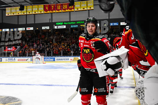 Luleås David Granberg jublar