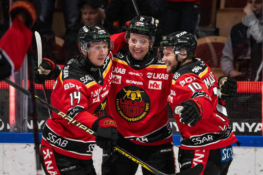 Luleås David Granberg jublar